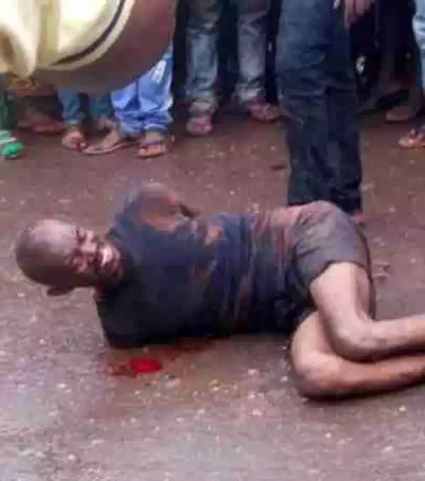 Karma Served Cold: Man Who Beheaded His Sister in Benue Community Beaten to Death (Photo)